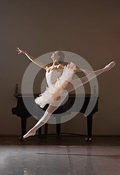 Ballerina in jump