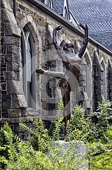 Ballerina statue