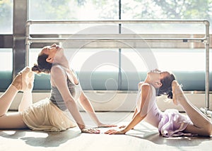 Ballet Ballerina Balance Posing Stretching Grace Concept