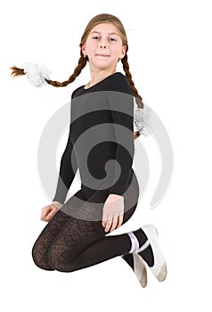 Ballet dancer jump