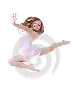 Ballet dancer leap photo