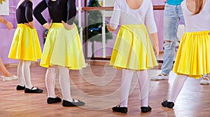 Ballet dancers, legs