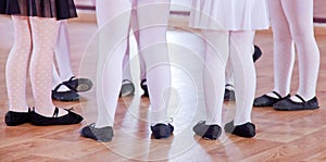 Ballet dancers, legs