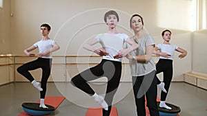 Ballet Dancing Class: Teacher Choreographer explains the Exercise