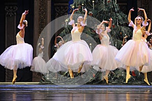 Ballet girl jumping-The Ballet Nutcracker