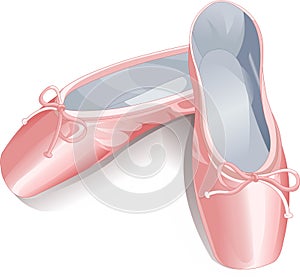 Ballet slippers photo