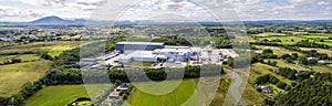 Ballina, County Mayo, Ireland - August 01 2022 : Coca Cola manufactures the concentrates used to make fizzy drinks