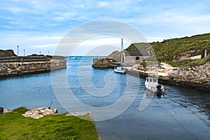 Ballintoy Harbor in Nrthern Ireland