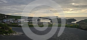 Ballintoy Harbour at Sunset
