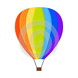 Balloon aerostat transport vector.