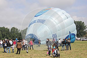 Balloon at aviatic show