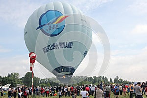 Balloon at aviatic show