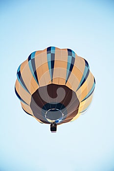 Balloon on blus sky background