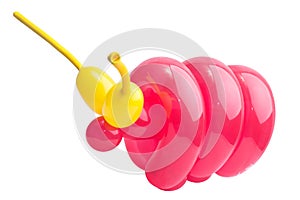 Balloon caterpillar figure