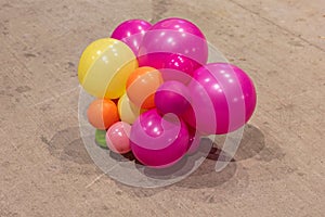 Balloon Cluster Floor