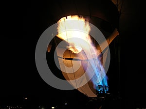 Balloon flame