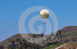 Balloon Flying Over San Diego Safari Park