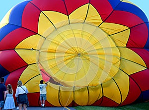 Balloon Gathers Volume in Preparation to Fly