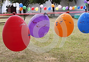 Balloon for kits to play at play ground