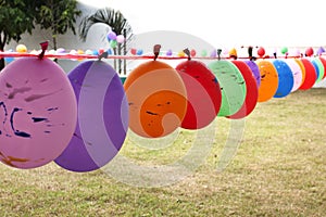 Balloon for kits to play at play ground