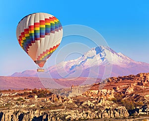 Balloon over Cappadocia