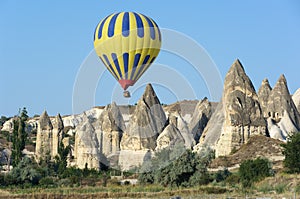 Balloon Over Fairy Chimneys