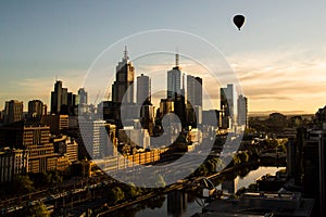 Balloon Over Melbourne photo