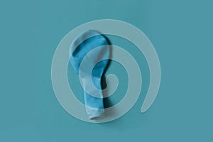 Balloon on a same colored background