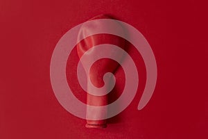 Balloon on a same colored background