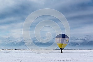Balloon in the Tunka Valley