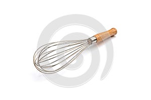 Balloon Whisk Manual Hand Egg Beater in white background