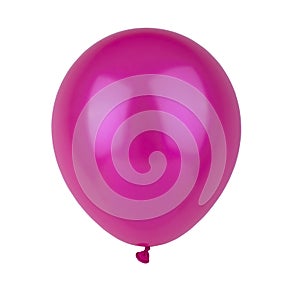 Balloon on white background