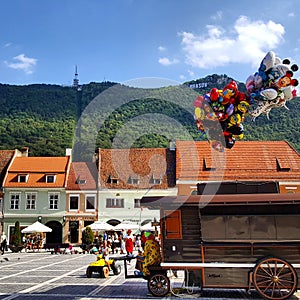 Balloons in Brasov