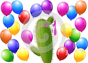 Balloons Cactus