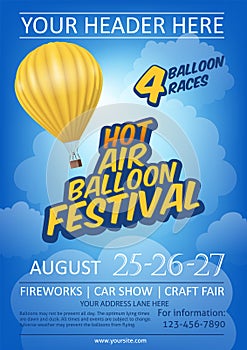 Balloons Festival Poster