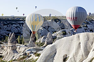 Balloons over Cappadocia