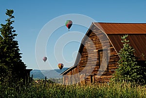 Balloons over Steamboat Springs