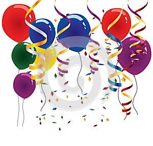 Balloons and Streamers