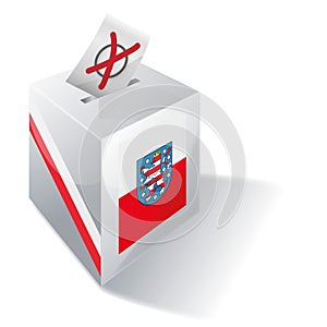 Ballot box Thuringia