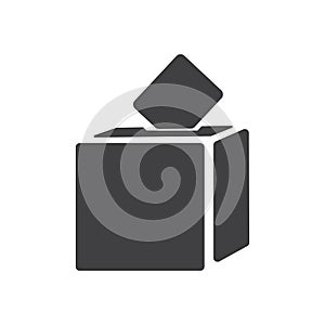 ballot box. Vector illustration decorative design