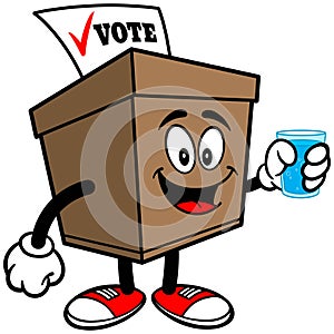 Ballot Box with Water