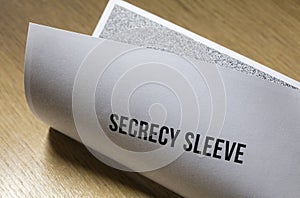 Ballot Secrecy Sleeves