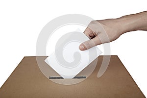 Ballot voting vote box politics choice election photo