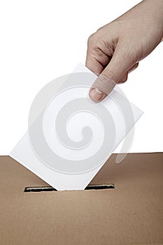 Ballot voting vote box politics choice election