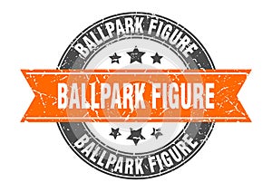 ballpark figure stamp photo