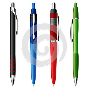 Ballpoint pen set photo