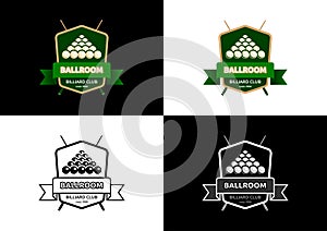 Ballroom - Billiard Club Logo Design