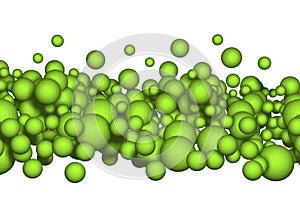 Balls, bubbles or carbonic