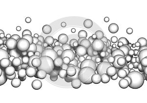 Balls, bubbles or carbonic photo