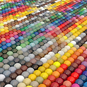 Balls-colors under catalogue RAL